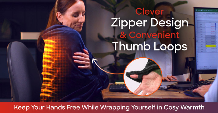 Sash & Bloom Heated Shawl