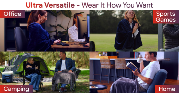 Sash & Bloom Heated Shawl