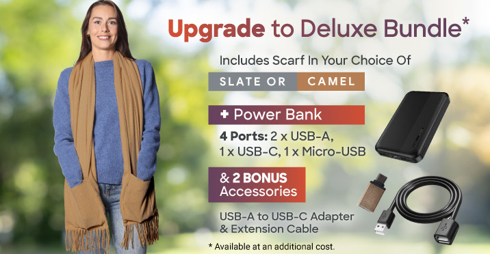 Sash & Bloom Heated Scarf