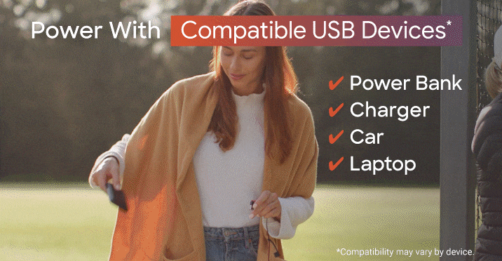 Sash & Bloom Heated Scarf