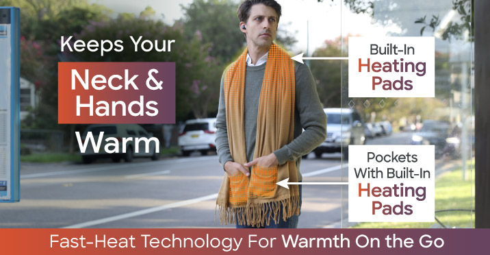 Sash & Bloom Heated Scarf