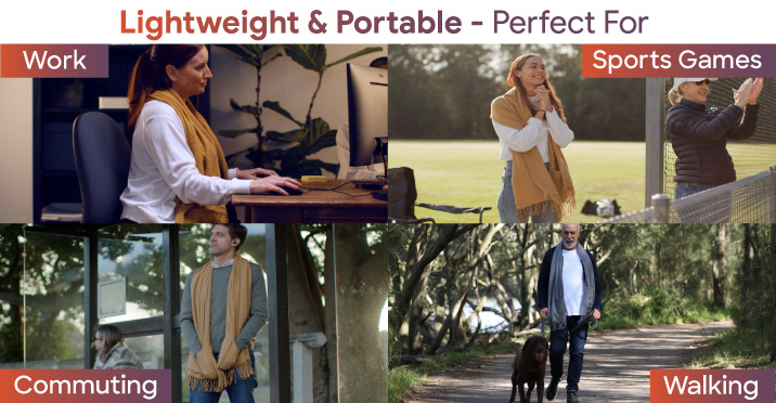 Sash & Bloom Heated Scarf