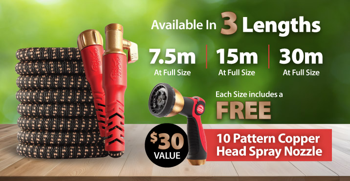 Pocket Hose Copper Head