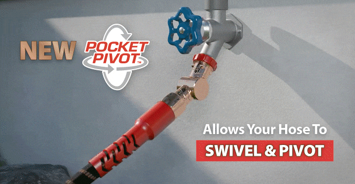 Pocket Hose Copper Head Pocket Pivot