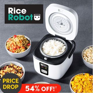 Robot Ricer Rice Robot | Rice Cooker That Cooks Perfect Rice, Every time